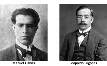 Manuel Gálvez y Leopoldo Lugones